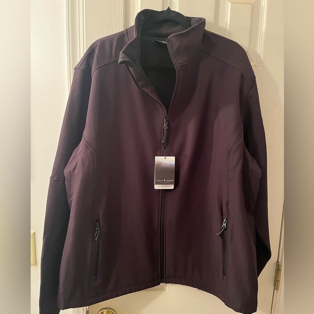 NWT 2X Women's Black Zip Up Utility Jacket